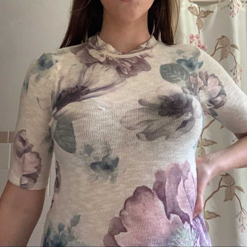 Soft Flower Top